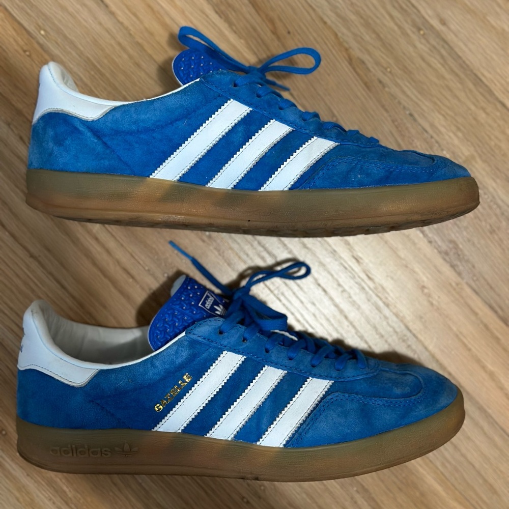Adidas Bluebird Gazelle Indoor RARE size 8.5 - Picture 2 of 6